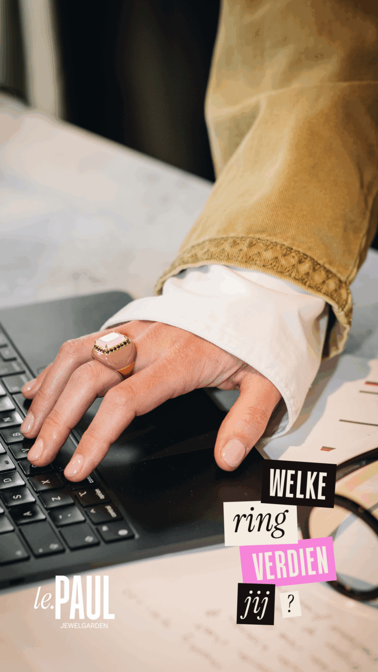 Le Paul advertentie aan het bureau